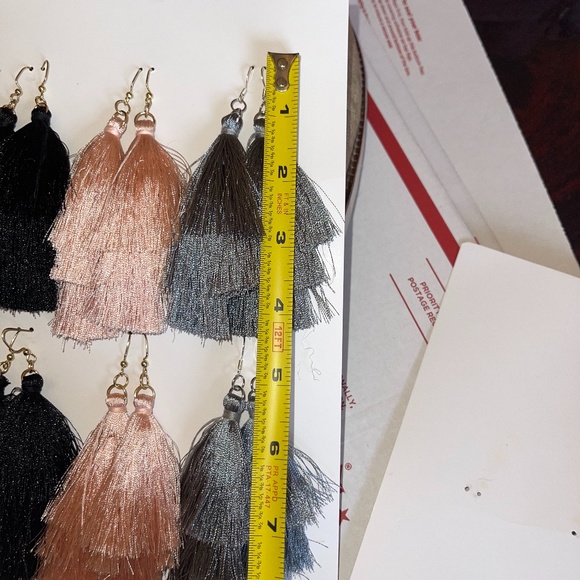 Tassel Earrings Cool Earrings Dangle Earrings - Picture 10 of 12